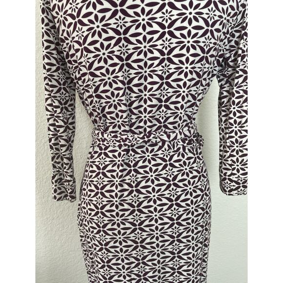 Diane von Furstenberg Dress  Wrap Belted Knee Length New Julian Two - Picture 7 of 11